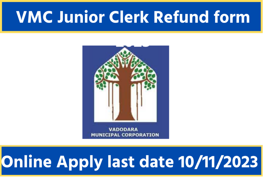 VMC Junior clerk fees refund Form 2023